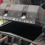 Schrottpresse